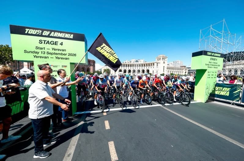 La tappa di Yerevan del Tour of Armenia ai nastri di partenza