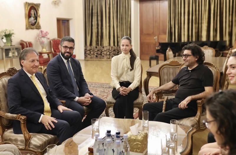 L'Ambasciatore Italiano a Yerevan ricevuto al Teatro dell'Opera e del Balletto di Yerevan