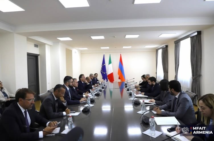 La missione del Vice Ministro Edmondo Cirielli in Armenia